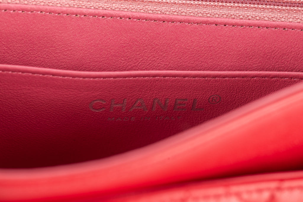 Chanel Med Valentine Single Flap Bag Tri