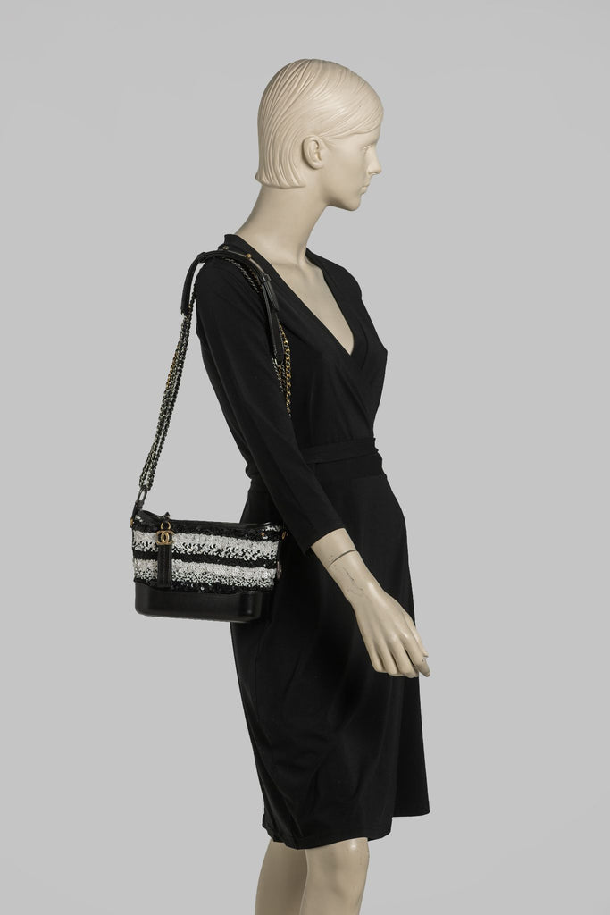 Chanel Small Sequin Gabrielle Hobo