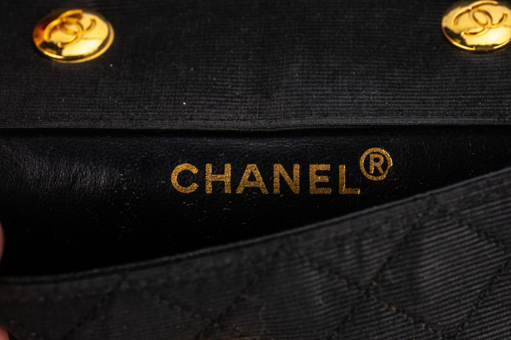 Chanel Quilted Canvas Mini Flap Bag