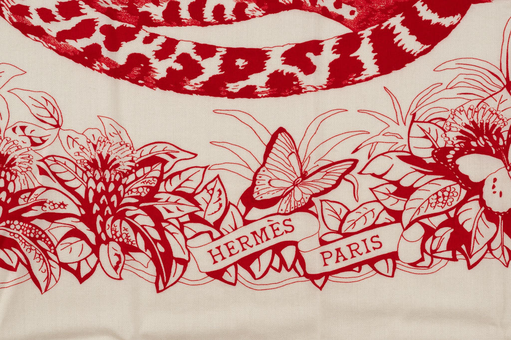 Hermès "Love Tattoo" Jungle Love Shawl