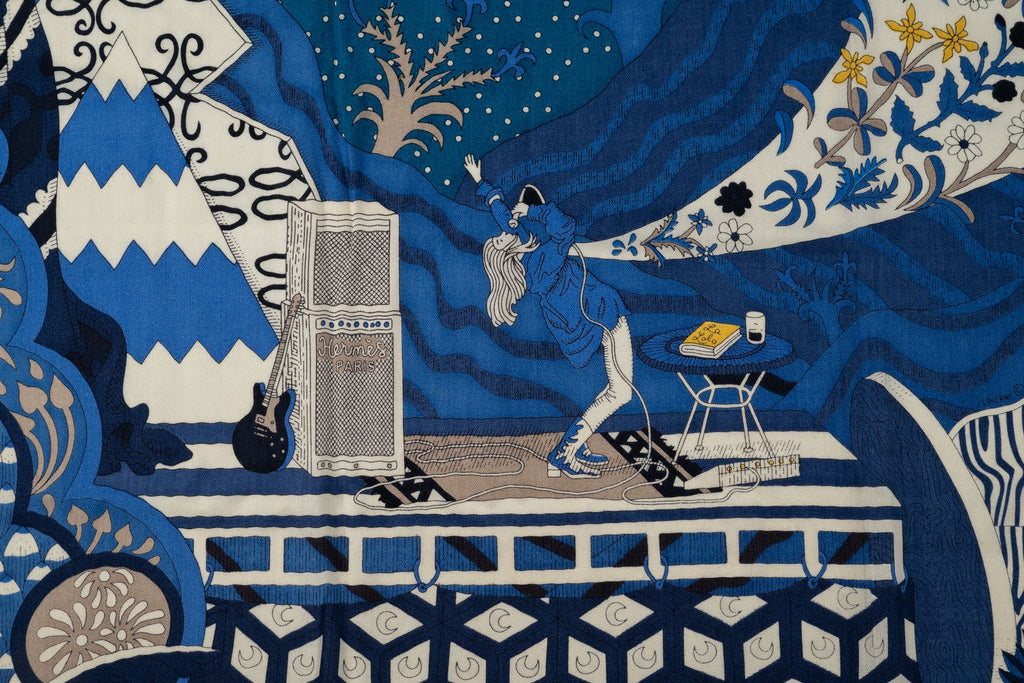 Hermès "Le Premier Chant" Shawl