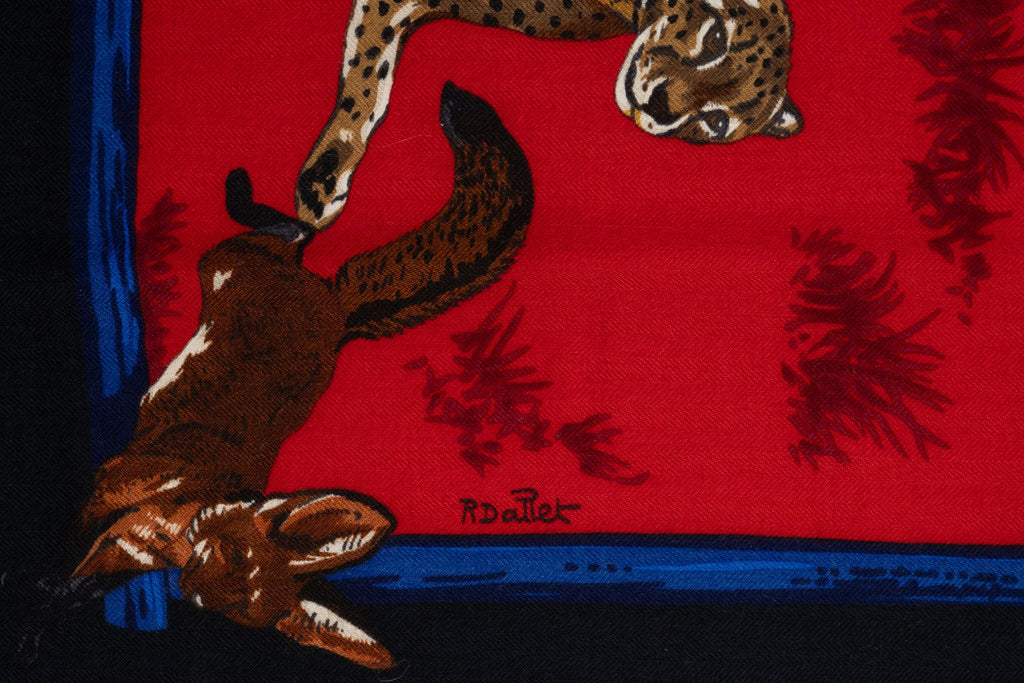 Hermès "Tendresse Feline" Shawl