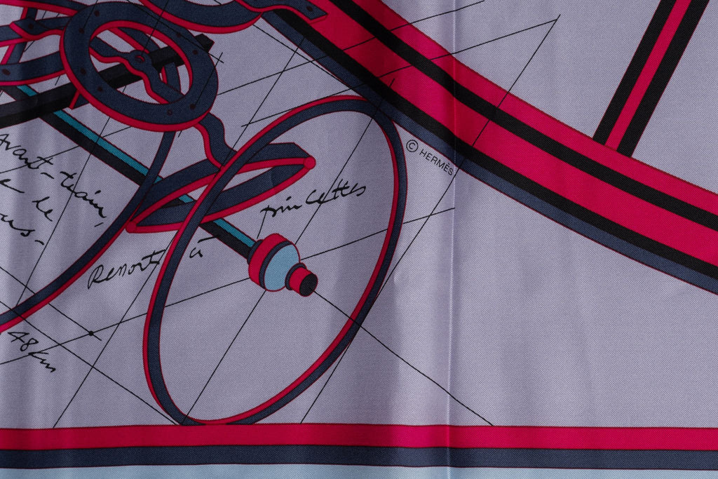 Hermès Scarf "Petit Duc" horse carriage