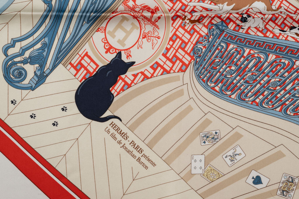 Hermès âœMystère au 24âœ Silk Scarf