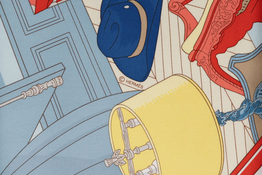 Hermès âœMystère au 24âœ Silk Scarf