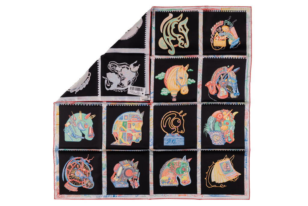 Hermès New âœChevaloscopeâœ Silk Scarf