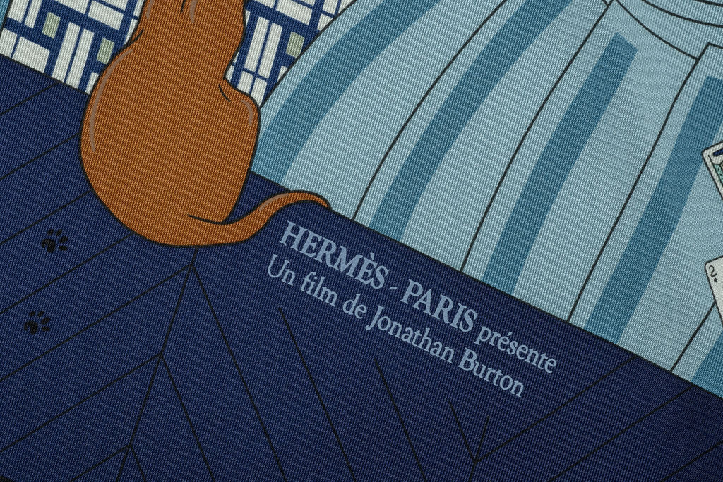 Hermès New  âœMystère au 24âœ Silk Scarf