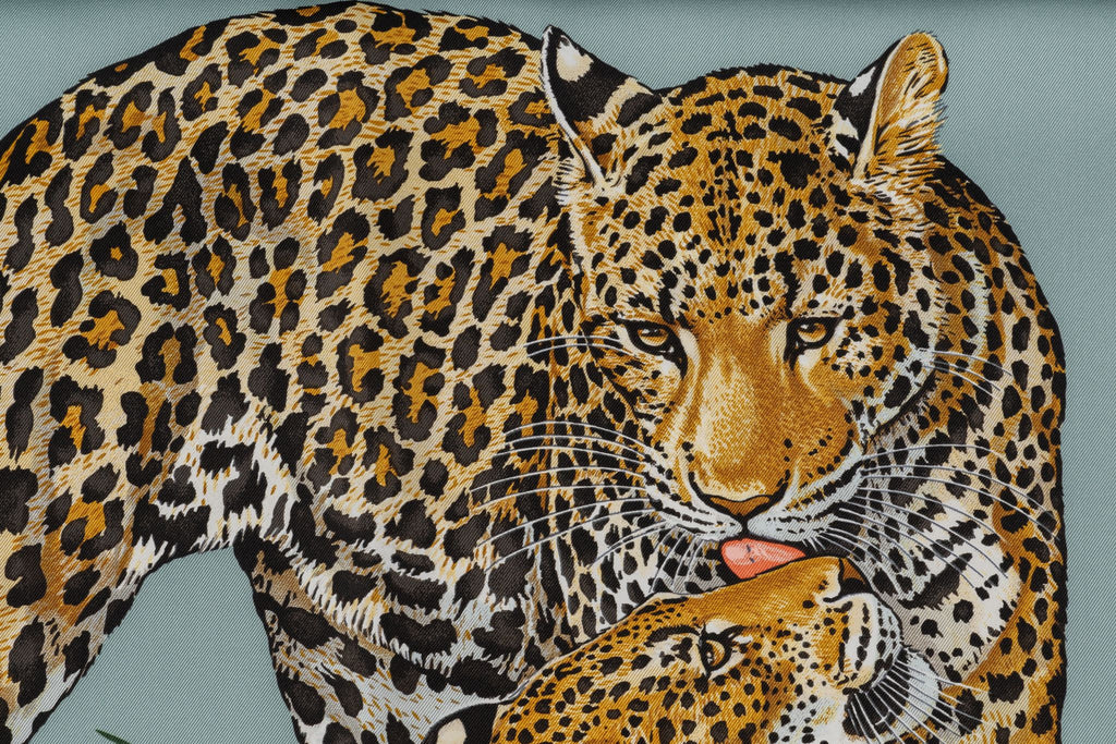 Hermès âœJungle Love" Silk Scarf