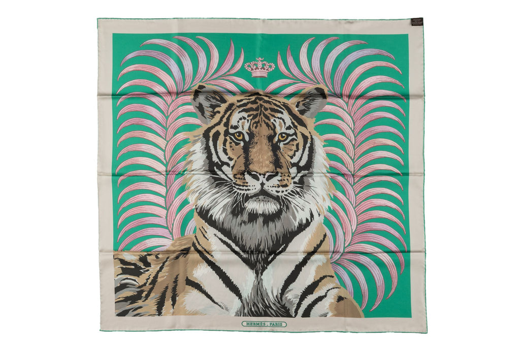 Hermès "Tigre Royal" Double Face Scarf