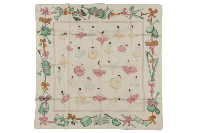 Hermès "La Danse" Rare Silk Scarf