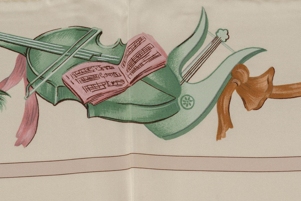 Hermès "La Danse" Rare Silk Scarf