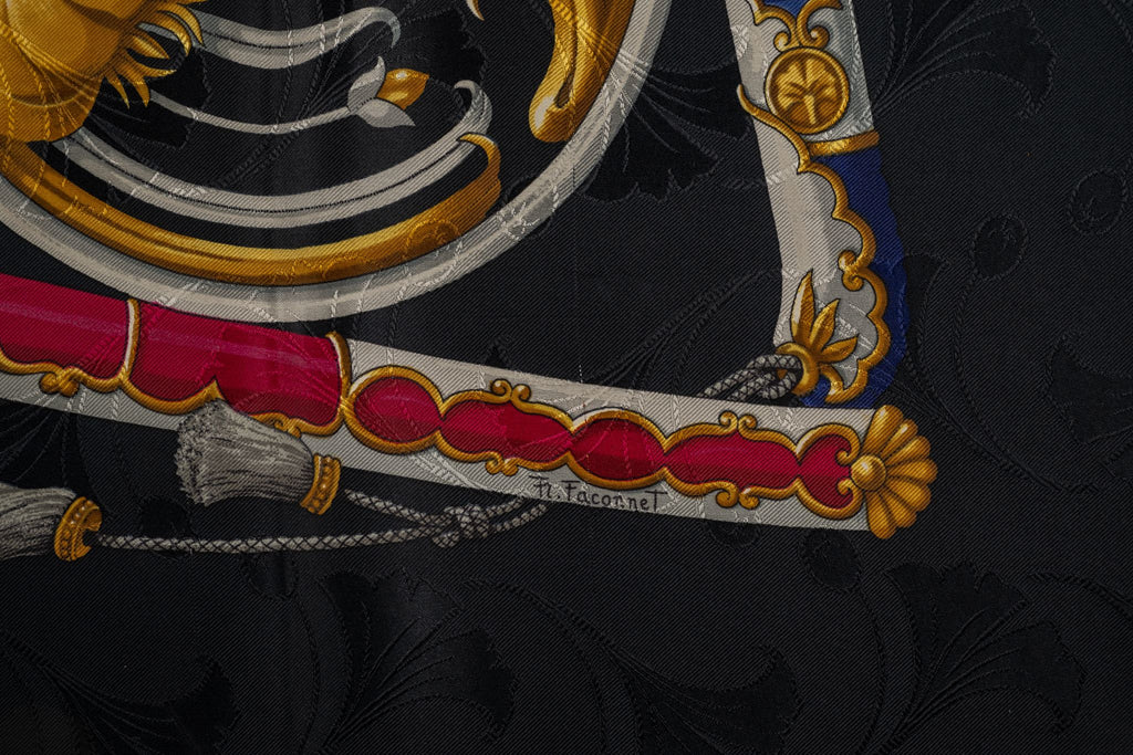 Hermès "Daimyo Princes du Soleil" Scarf