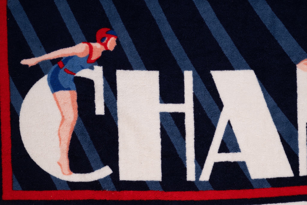 Chanel Baigneuses Terry Beach Towel