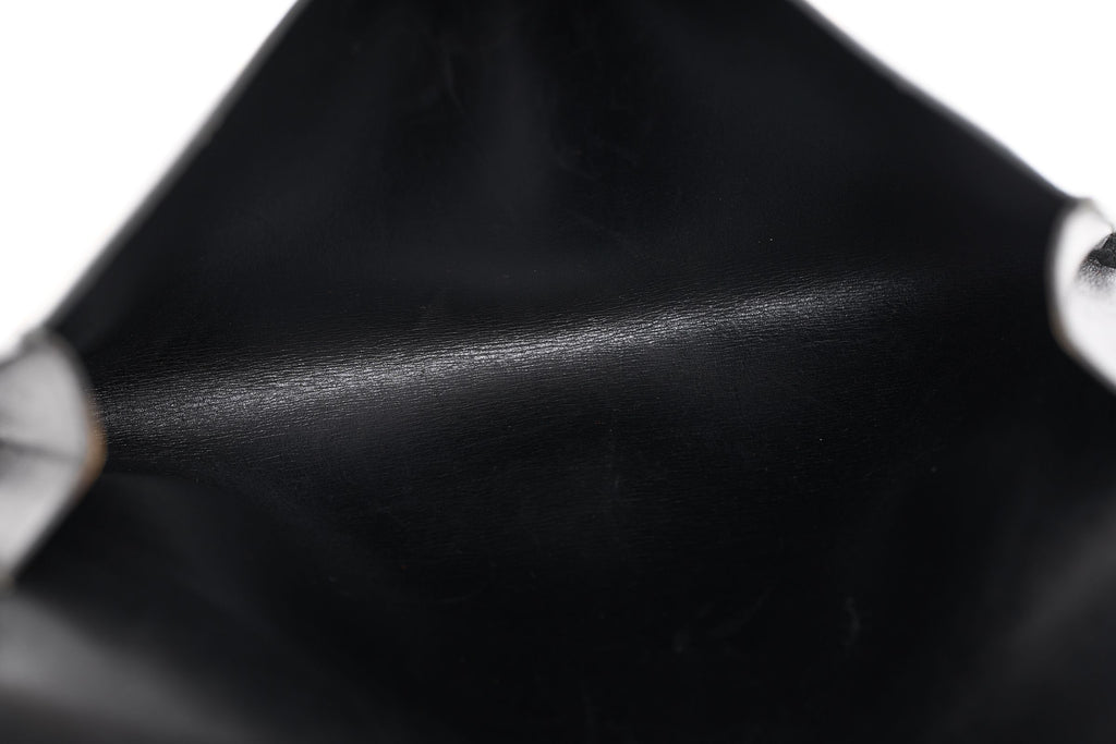 Hermès Black Box Rio Clutch Hand Painted