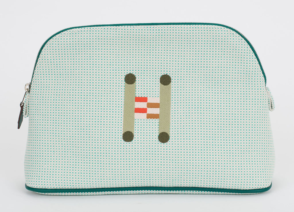 Hermès New Bolide Crazy H Case Green