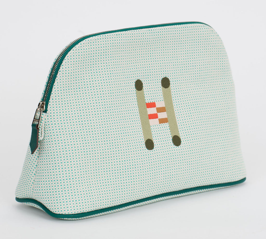 Hermès New Bolide Crazy H Case Green