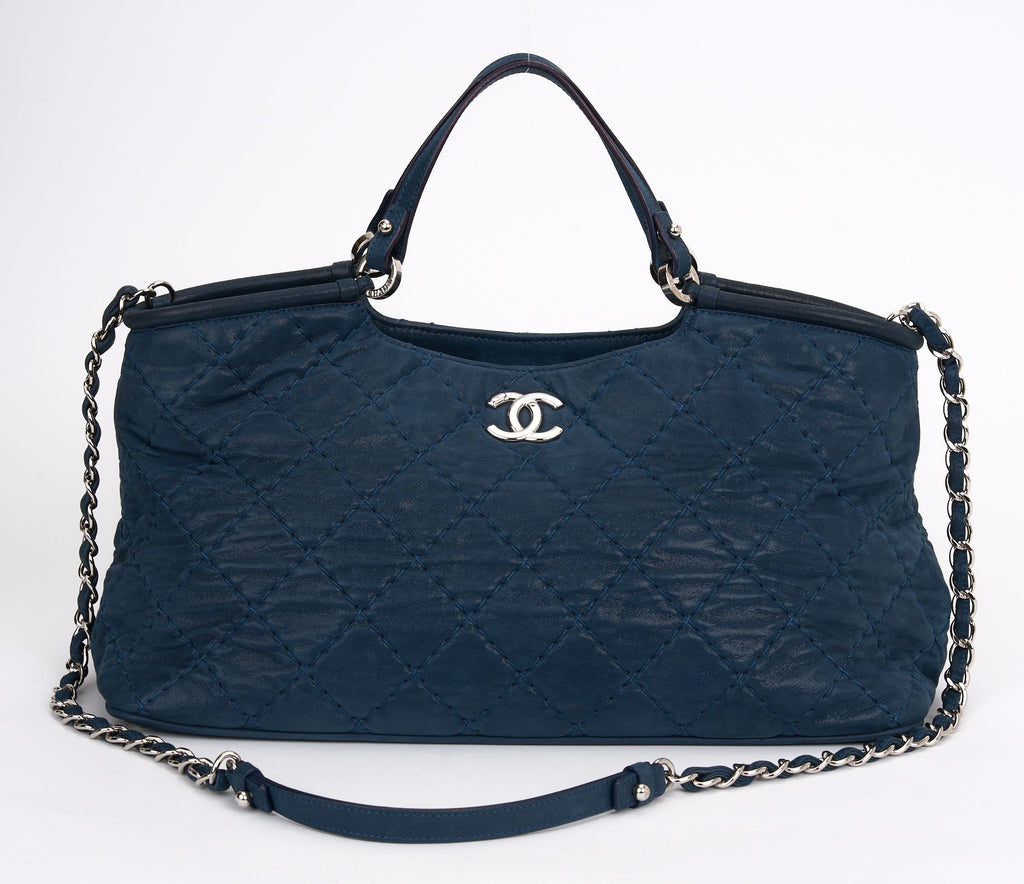 Chanel CC Sea Hit Tote Quilted