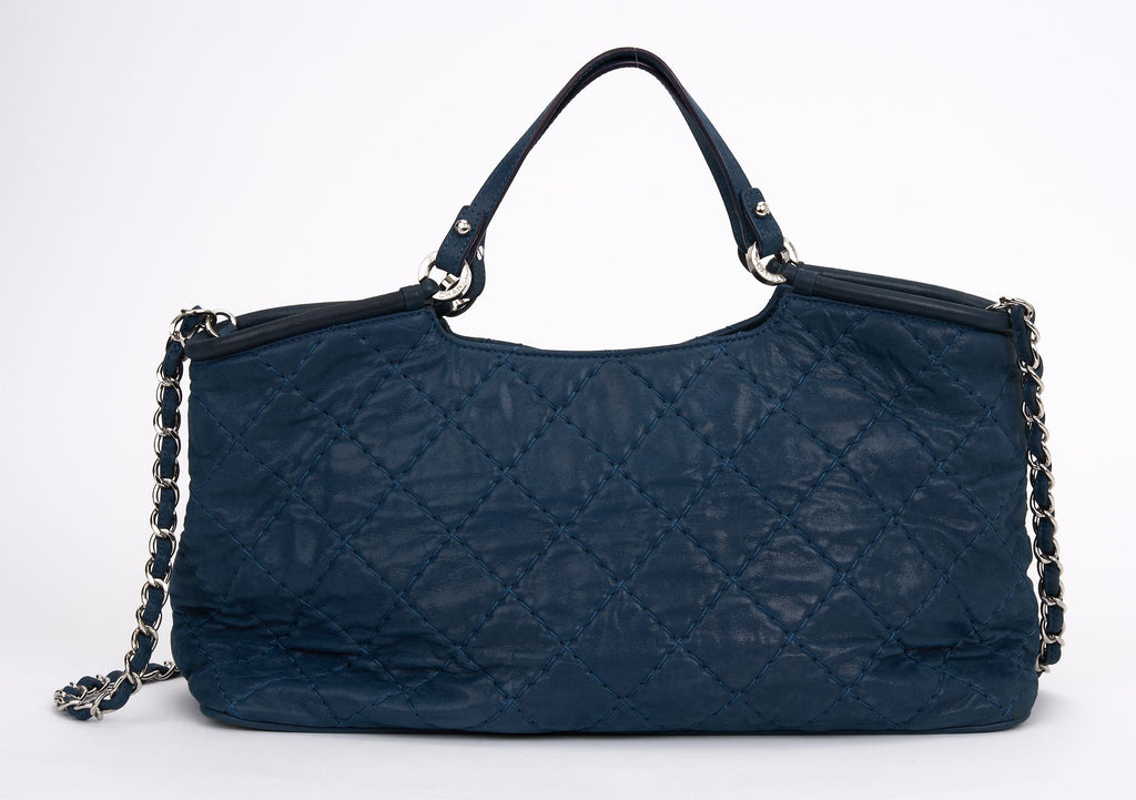 Chanel CC Sea Hit Tote Quilted