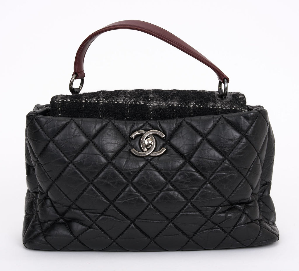 Chanel Portobello Quilted Calfskin/Tweed