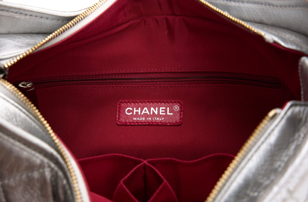 Chanel Metallic Aged Calfskin Gabrielle