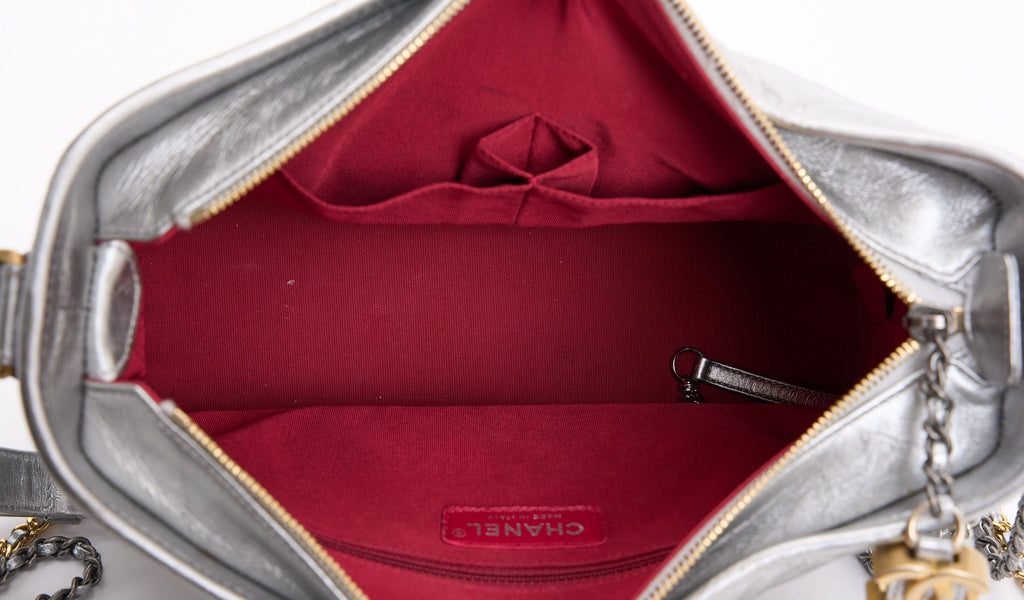 Chanel Metallic Aged Calfskin Gabrielle