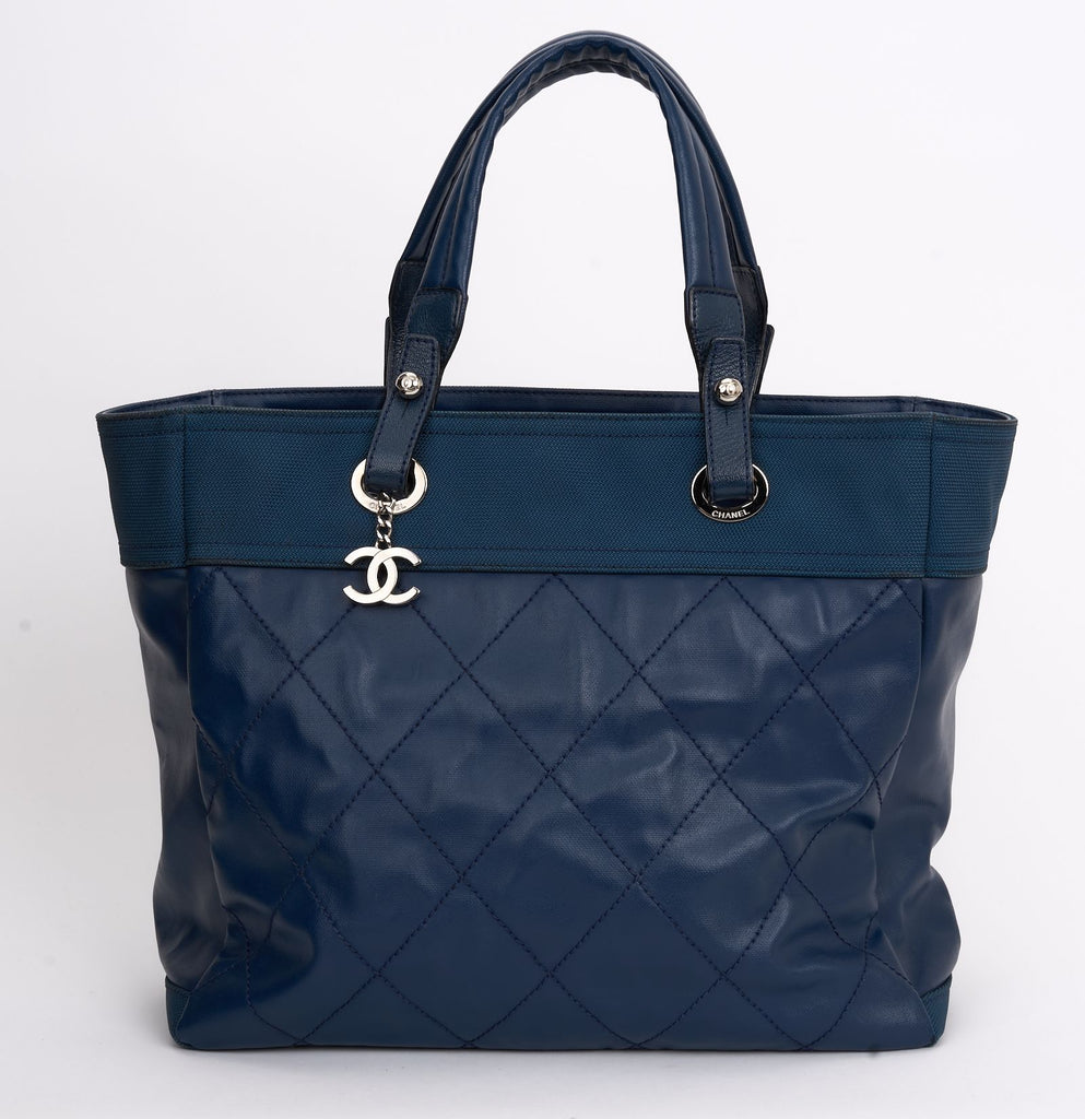 Chanel Blue Paris-Biarritz PM Tote