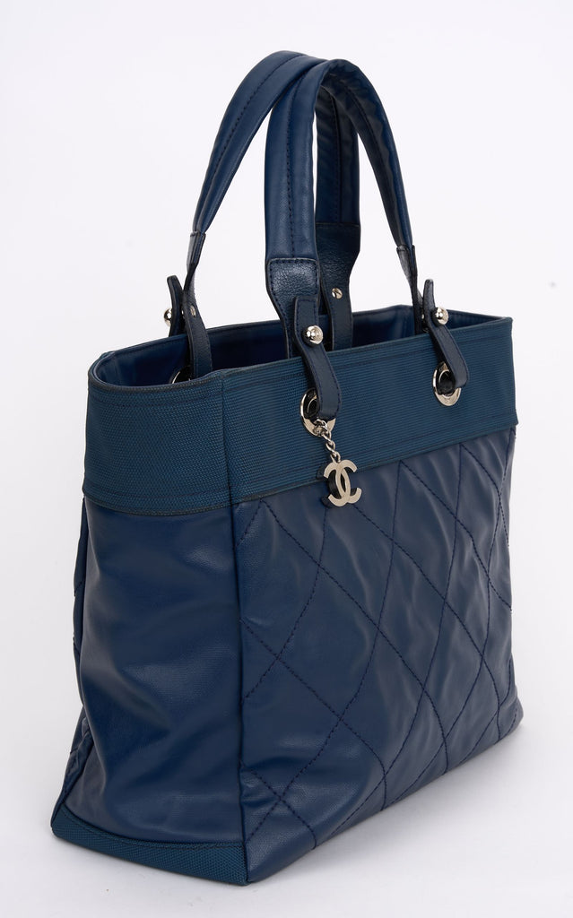 Chanel Blue Paris-Biarritz PM Tote