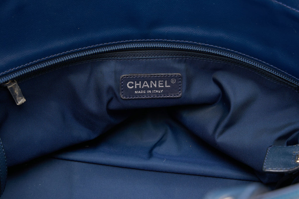 Chanel Blue Paris-Biarritz PM Tote
