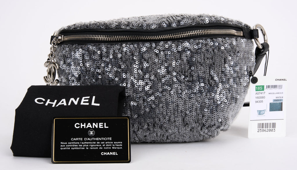 Chanel Sequin Waist Bag Fanny Pack
