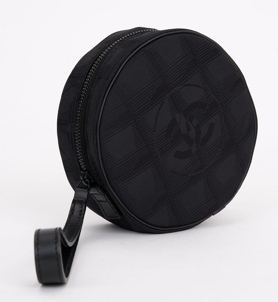 Chanel Travel Line Round Wristlet Nylon