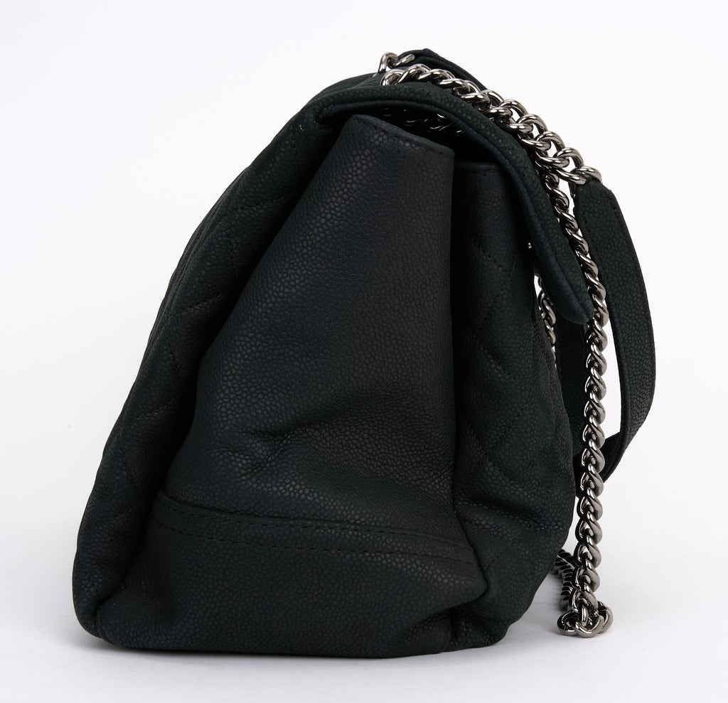 Chanel Quilted Caviar Lady Pearly Flap