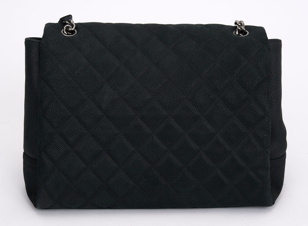 Chanel Quilted Caviar Lady Pearly Flap