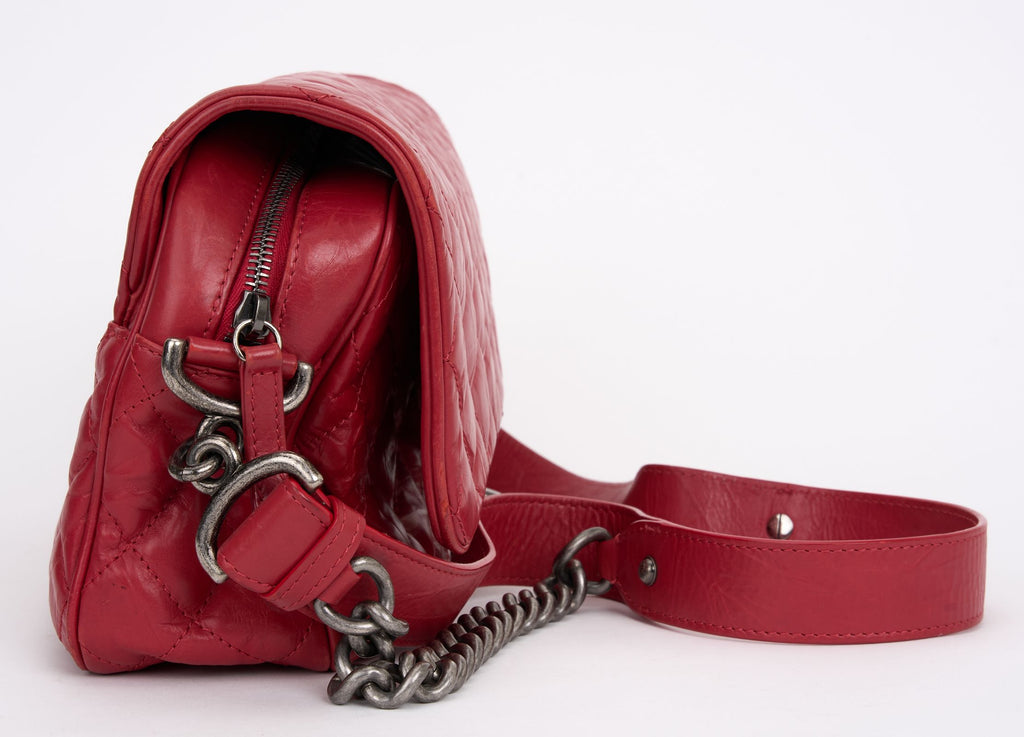 Chanel Quilted Rock Airline Flap Bag