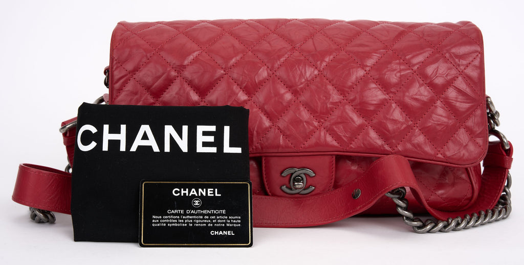 Chanel Quilted Rock Airline Flap Bag