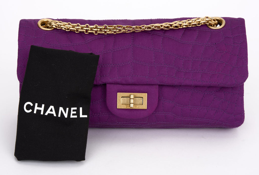 Chanel Croco-Quilted Reissue Flap Bag