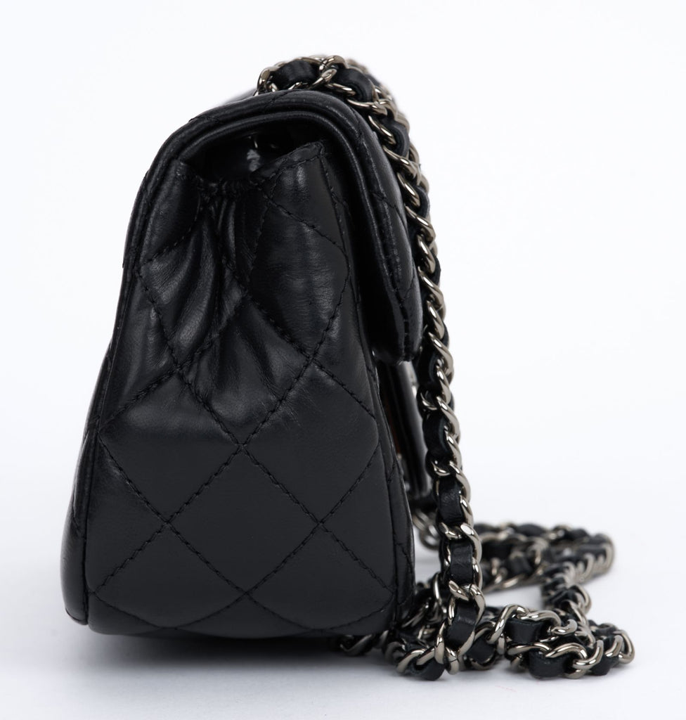 Chanel Black Quilted Mini Flap Bag