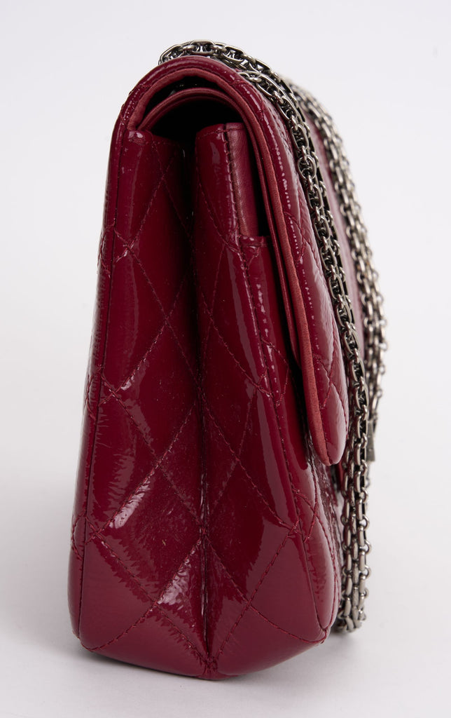 Chanel Patent Leather 2.55 Jumbo Reissue