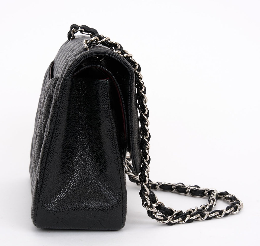 Chanel Jumbo Caviar Double Flap Bag