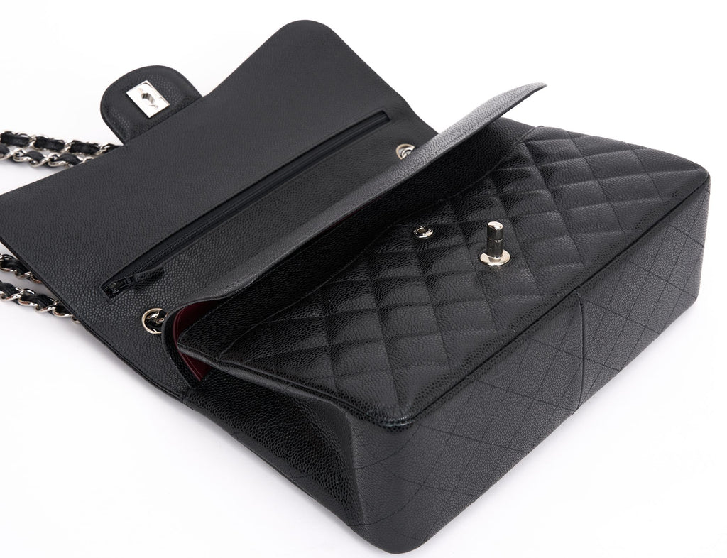 Chanel Jumbo Caviar Double Flap Bag