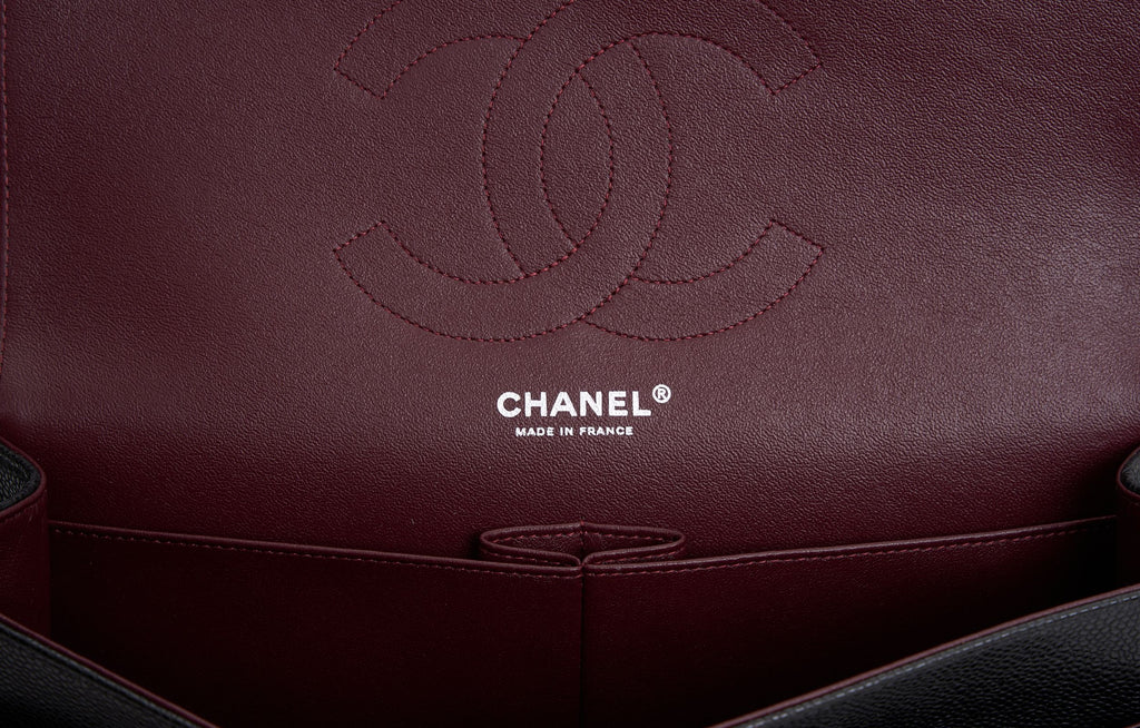 Chanel Jumbo Caviar Double Flap Bag