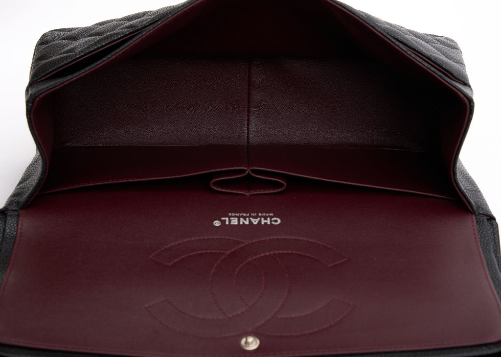 Chanel Jumbo Caviar Double Flap Bag