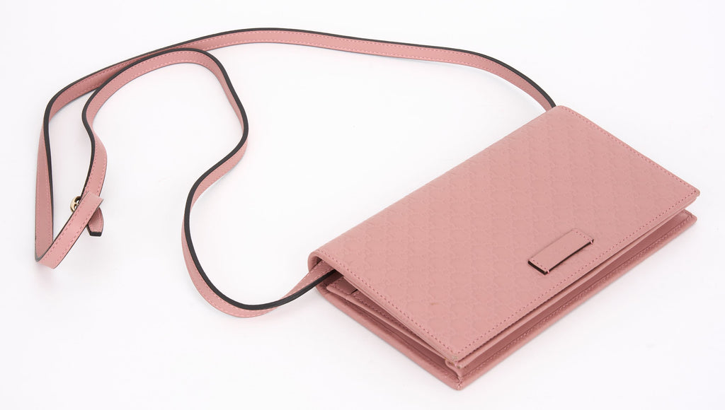 Gucci Pink Guccissima New Cross Body