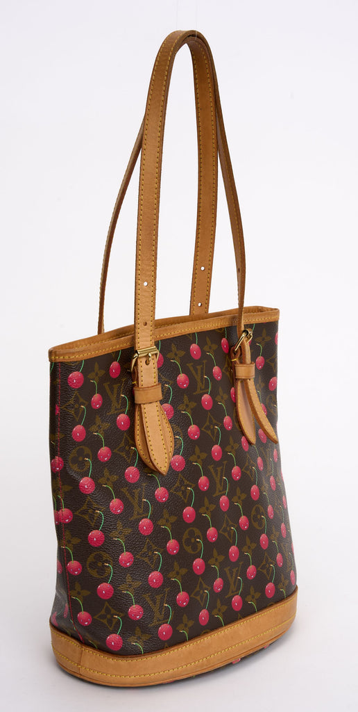 Vuitton Monogram Cerises Bucket Murakami