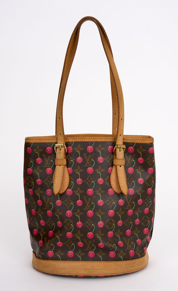 Vuitton Monogram Cerises Bucket Murakami