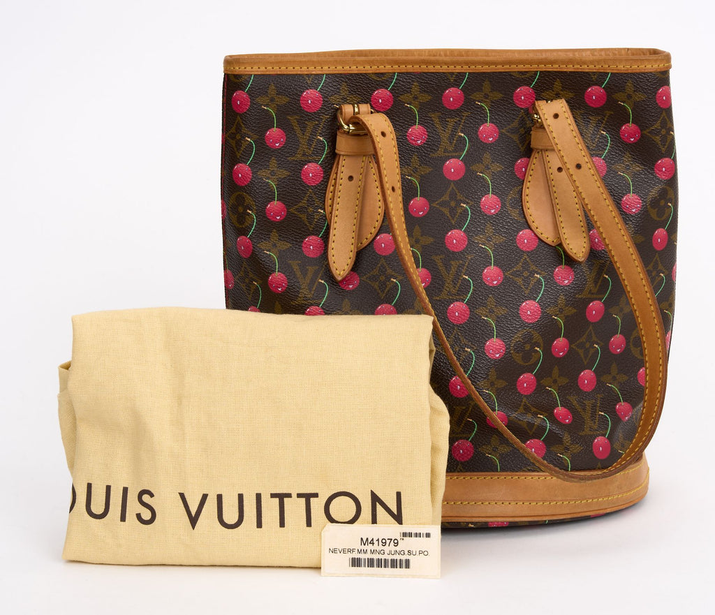 Vuitton Monogram Cerises Bucket Murakami
