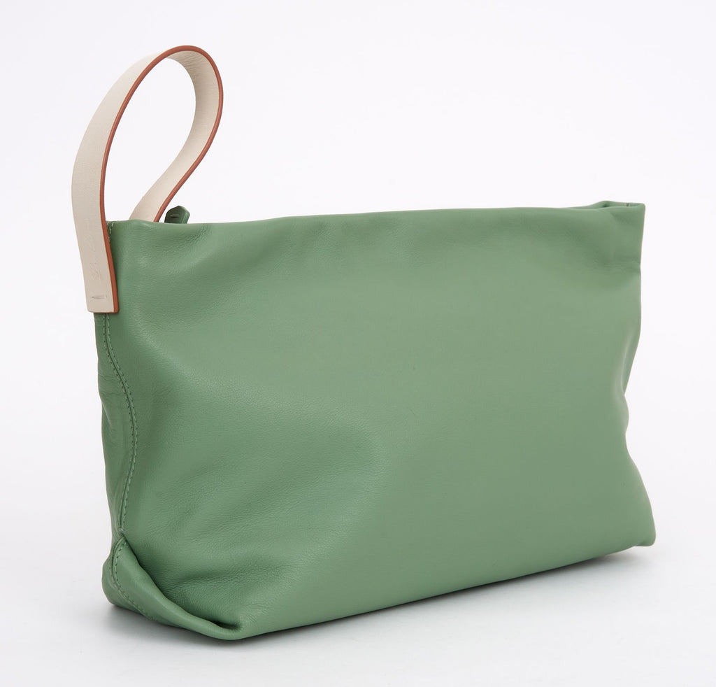 Loro Piana New Sage Clutch Bag
