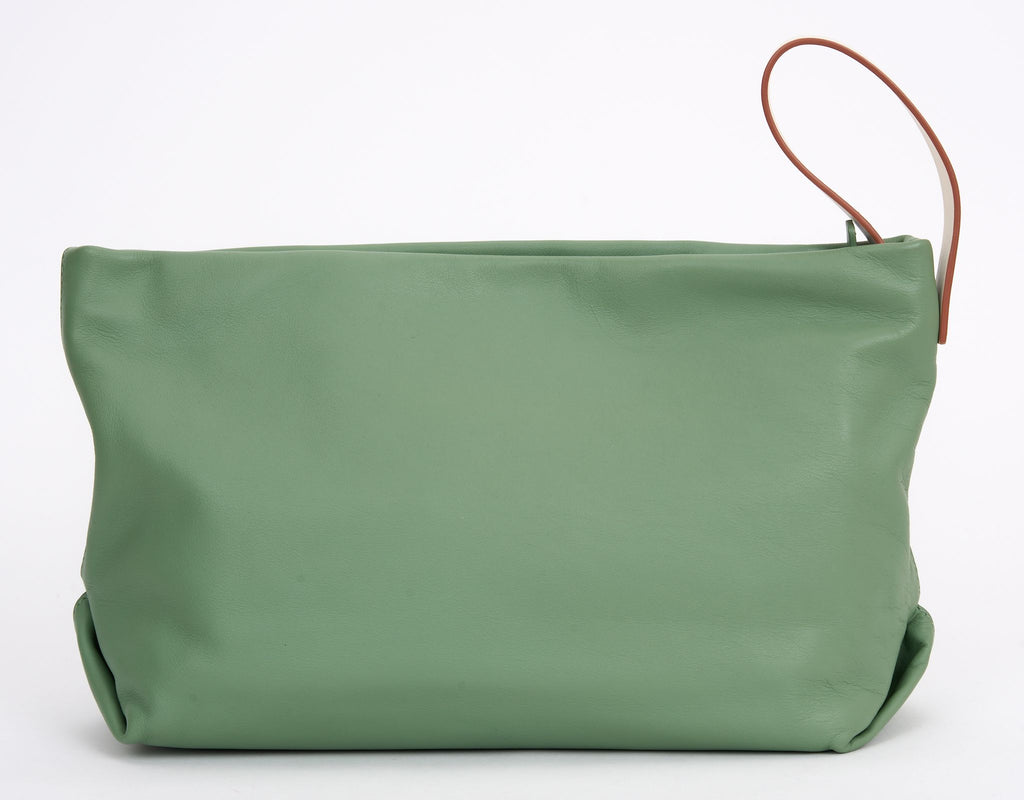 Loro Piana New Sage Clutch Bag