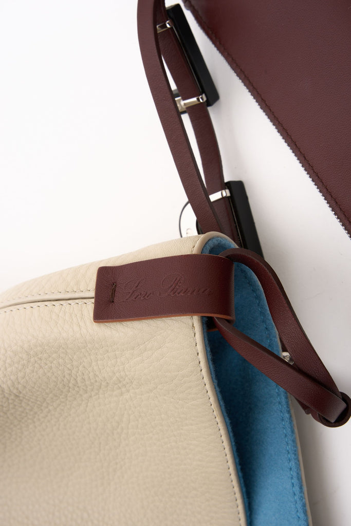 Loro Piana New Leather Cashmere Tote