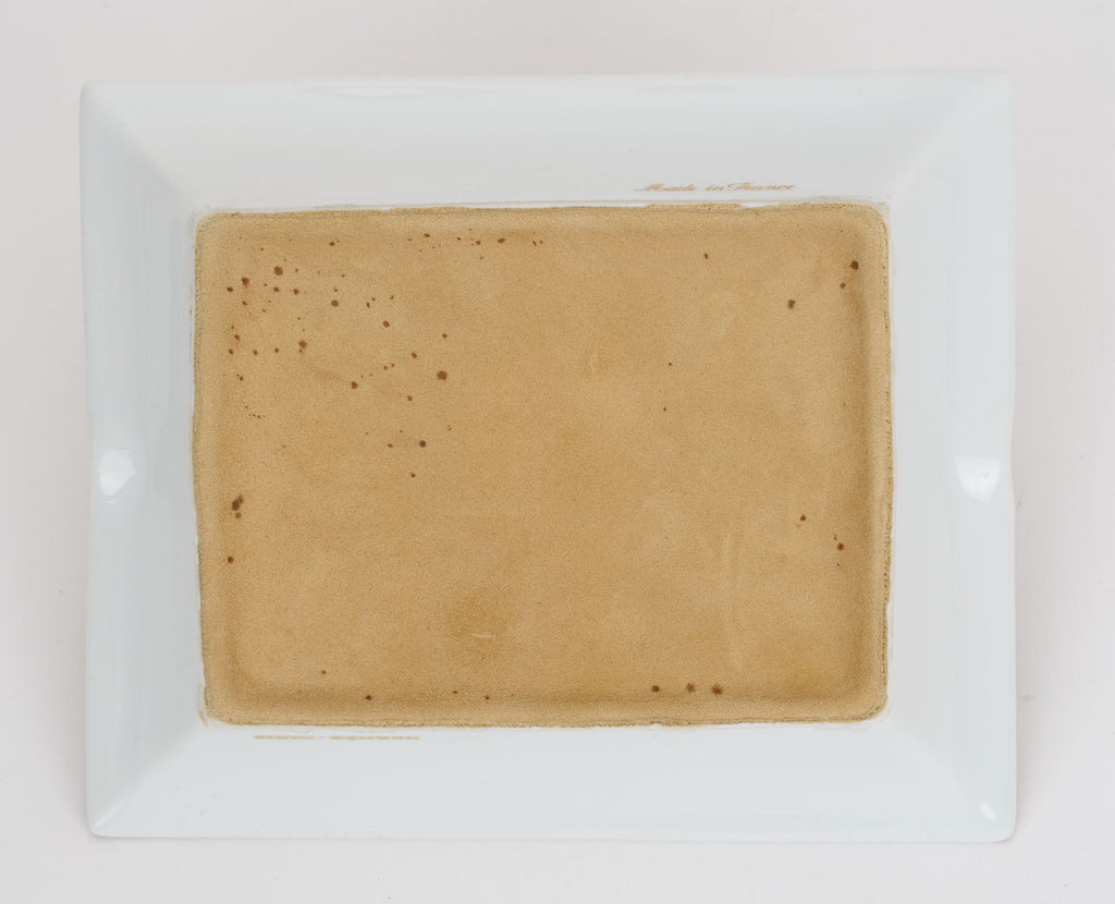 Hermès Sealyham Terrier PorcelainAshtray