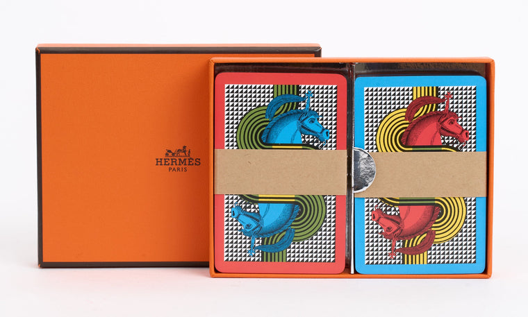 Hermès Equestre Playing Cards New In Box